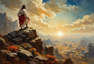 The temptation of Jesus - O le faaosoosoina o Iesu