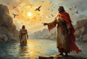 John the Baptist witnesses to Christ’s nature and status - Ua molimau Ioane le Papatiso i le natura ma le tulaga mamalu o Keriso